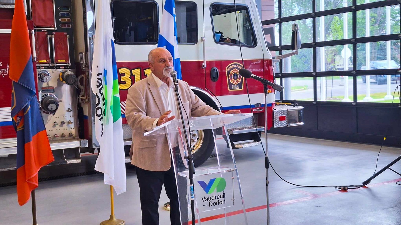 Vaudreuil-Dorion inaugure sa nouvelle caserne