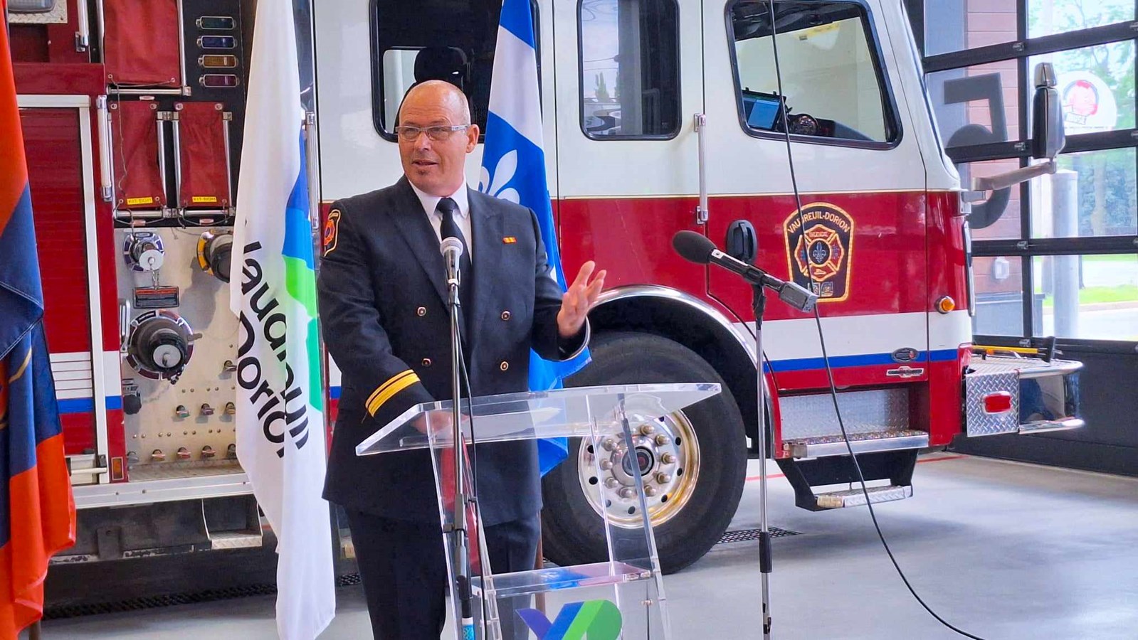 Vaudreuil-Dorion inaugure sa nouvelle caserne
