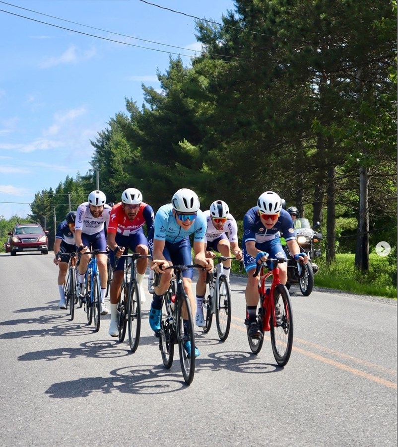 Un Vaudreuillois-Dorionnais raconte son expérience au Championnat canadien de cyclisme sur route