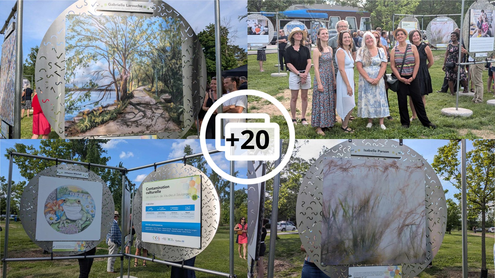 Deux expositions itinérantes débarquent à Vaudreuil-Dorion, Saint-Zotique, L'Île-Perrot et Rigaud cet été