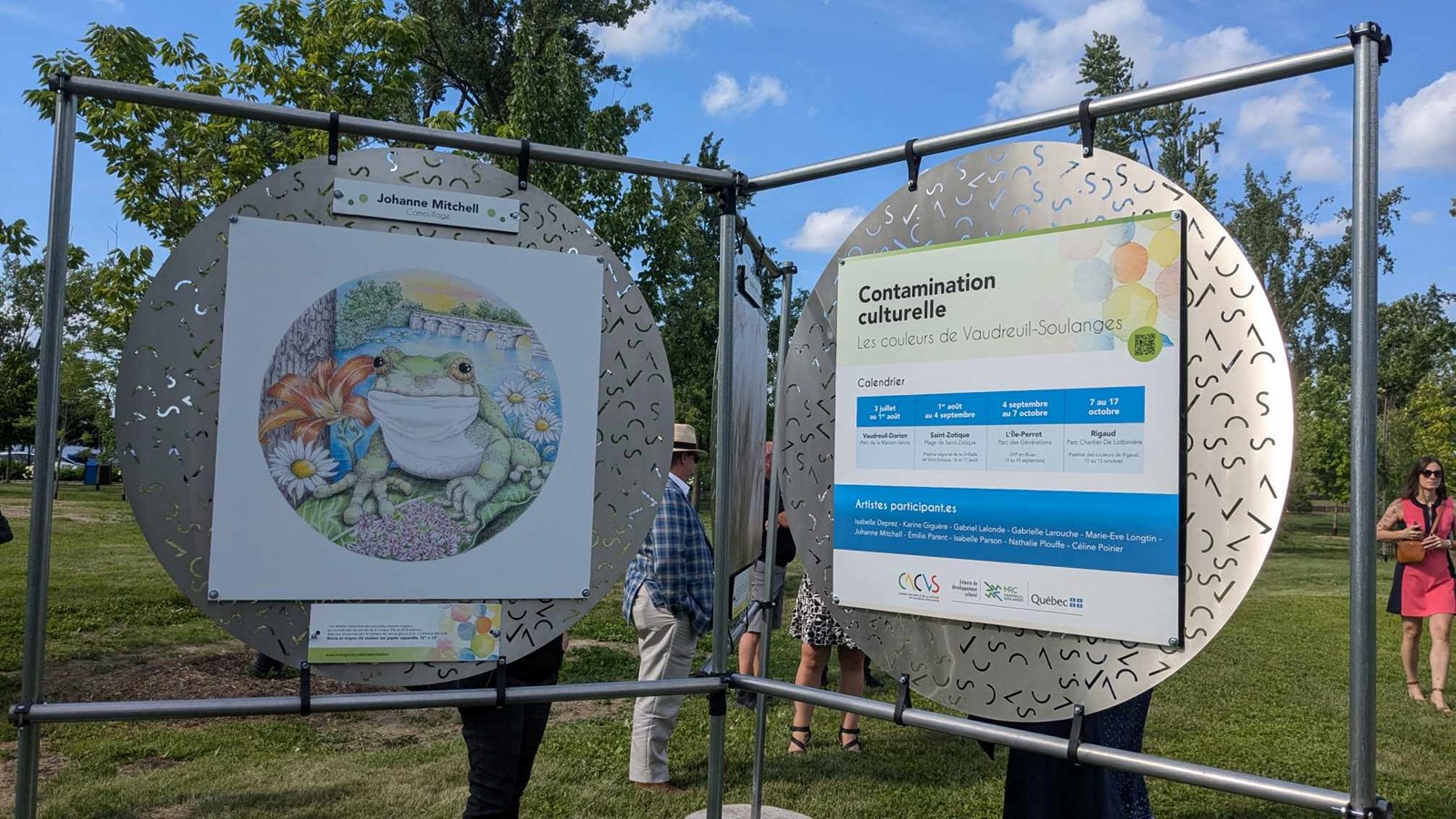 Deux expositions itinérantes débarquent à Vaudreuil-Dorion, Saint-Zotique, L'Île-Perrot et Rigaud cet été