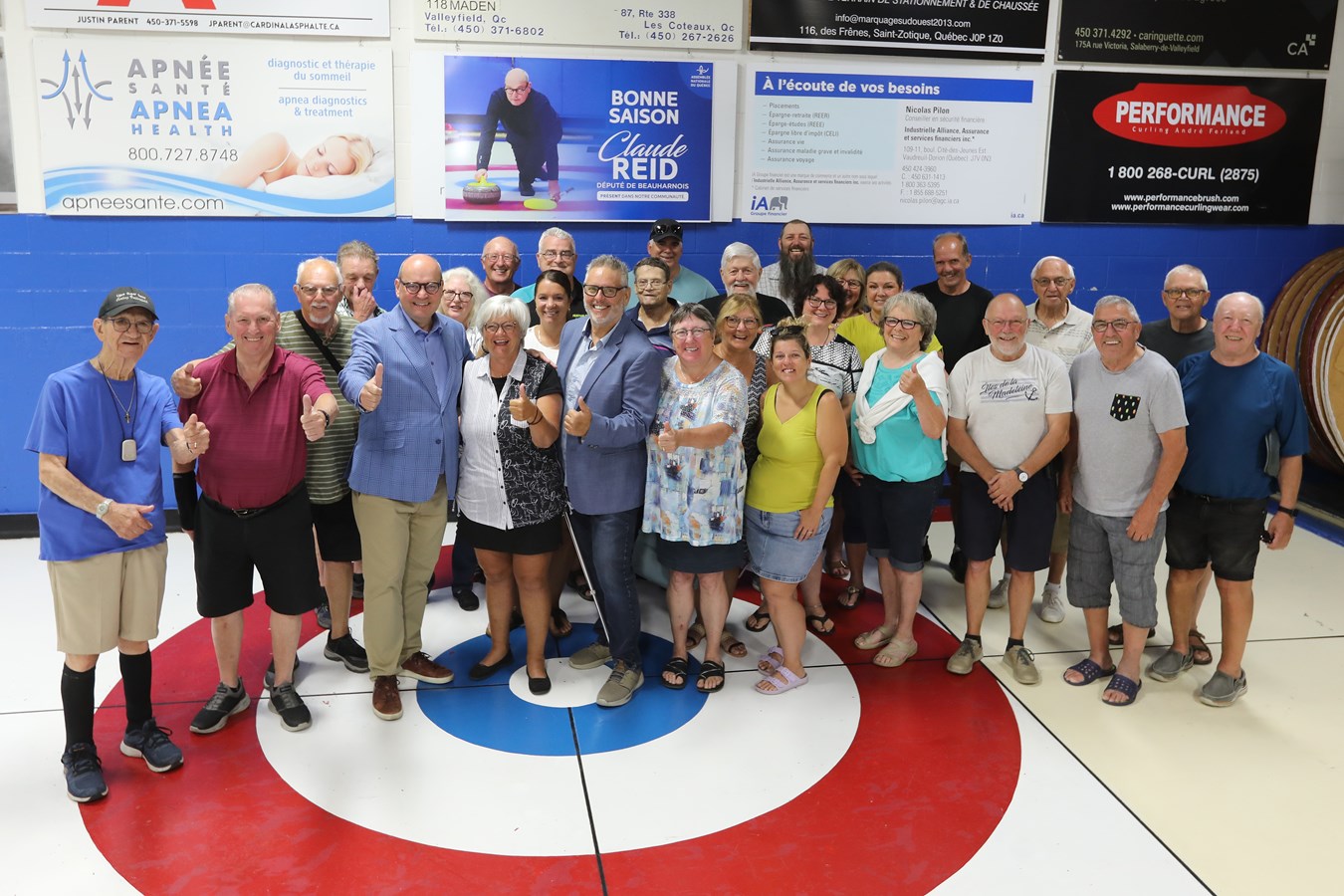 Une aide financière de 550 155 $ pour le Club de curling de Valleyfield 