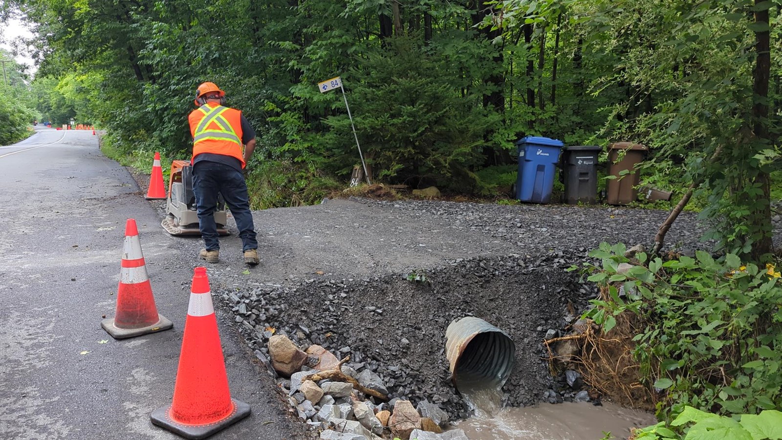 Une partie du chemin Saint-Georges fermée à Rigaud