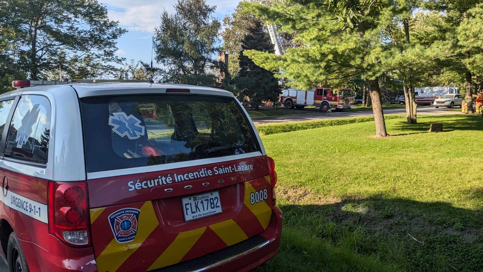 Un article de fumeur en cause dans l'incendie d'une résidence aux Cèdres