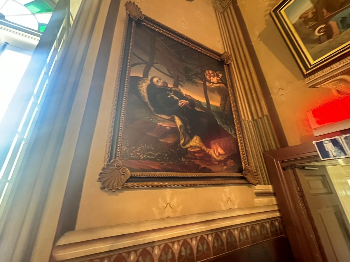 Un tableau représentant Saint-François-d'Assise