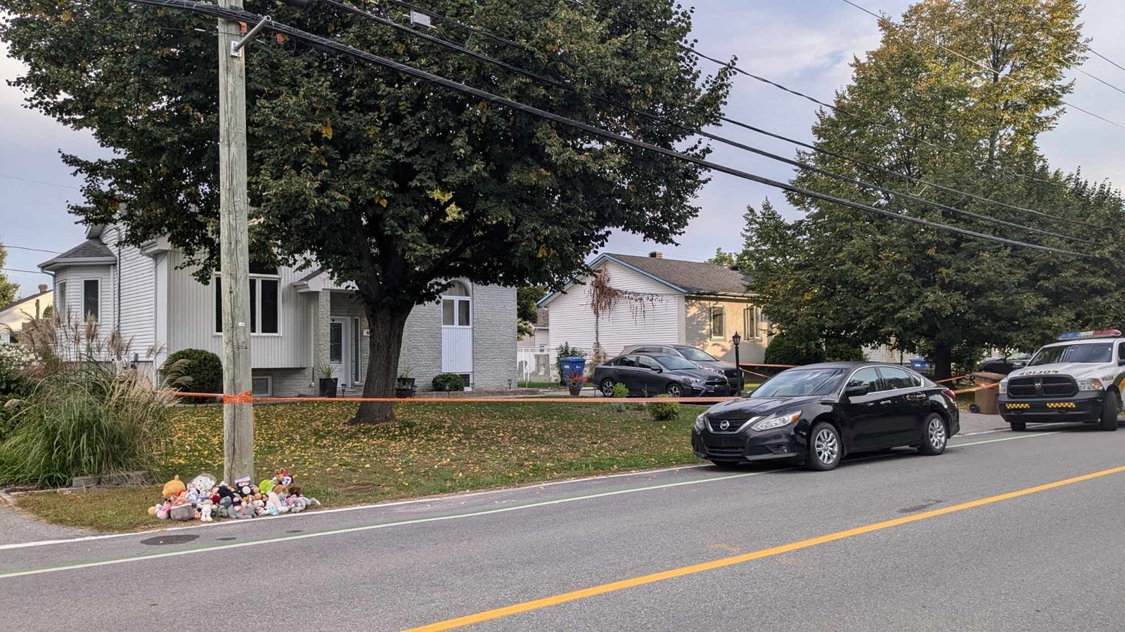 Murder in Coteau-du-Lac: investigations continue at the scene