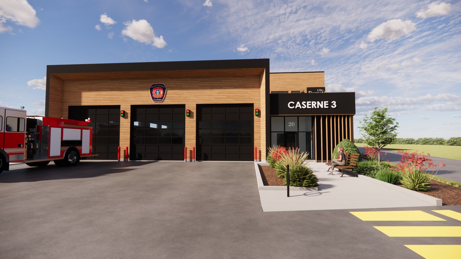L'Île-Perrot lance le chantier de sa nouvelle caserne