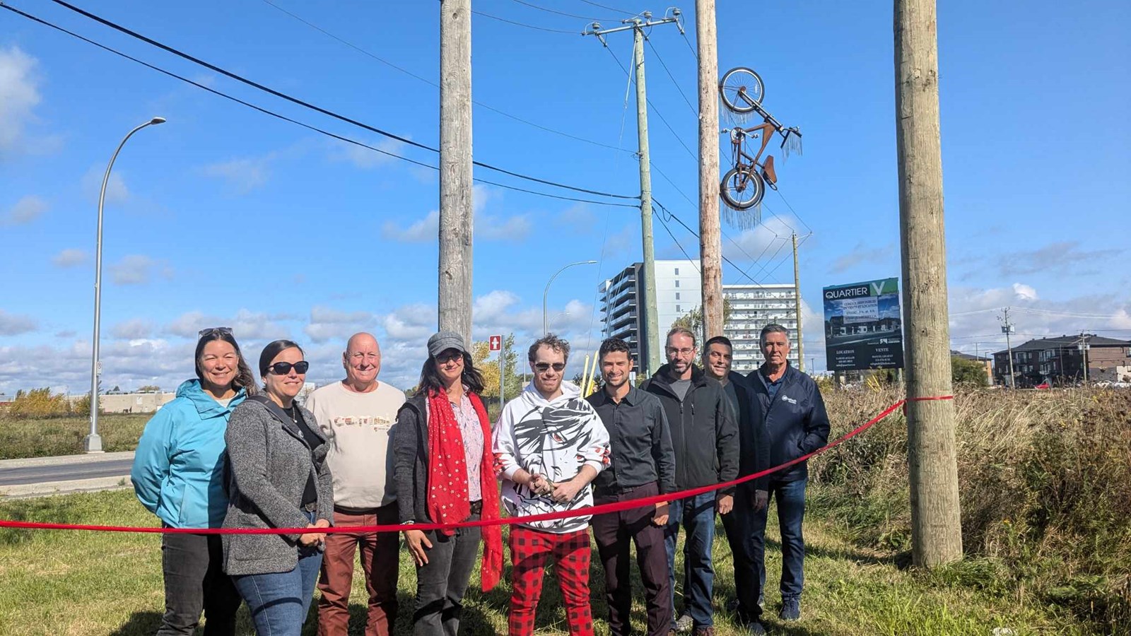 Une œuvre d’art public réalisée par des jeunes au cœur de Salaberry-de-Valleyfield