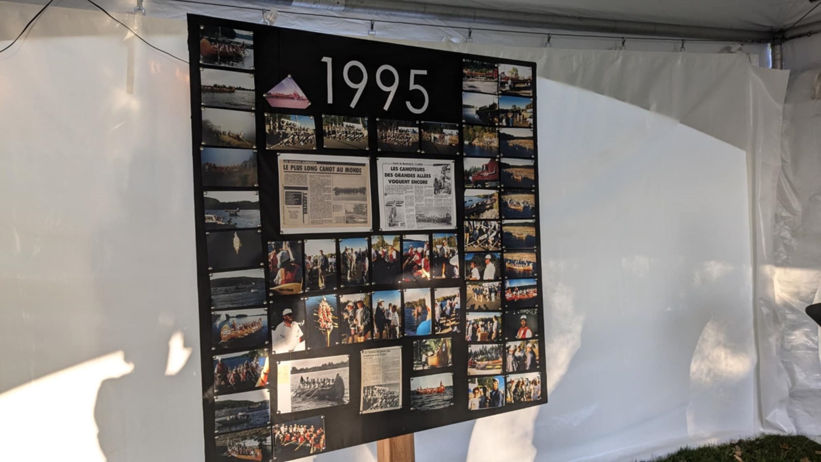 Les Cèdres célèbre le 40e anniversaire de son grand canot