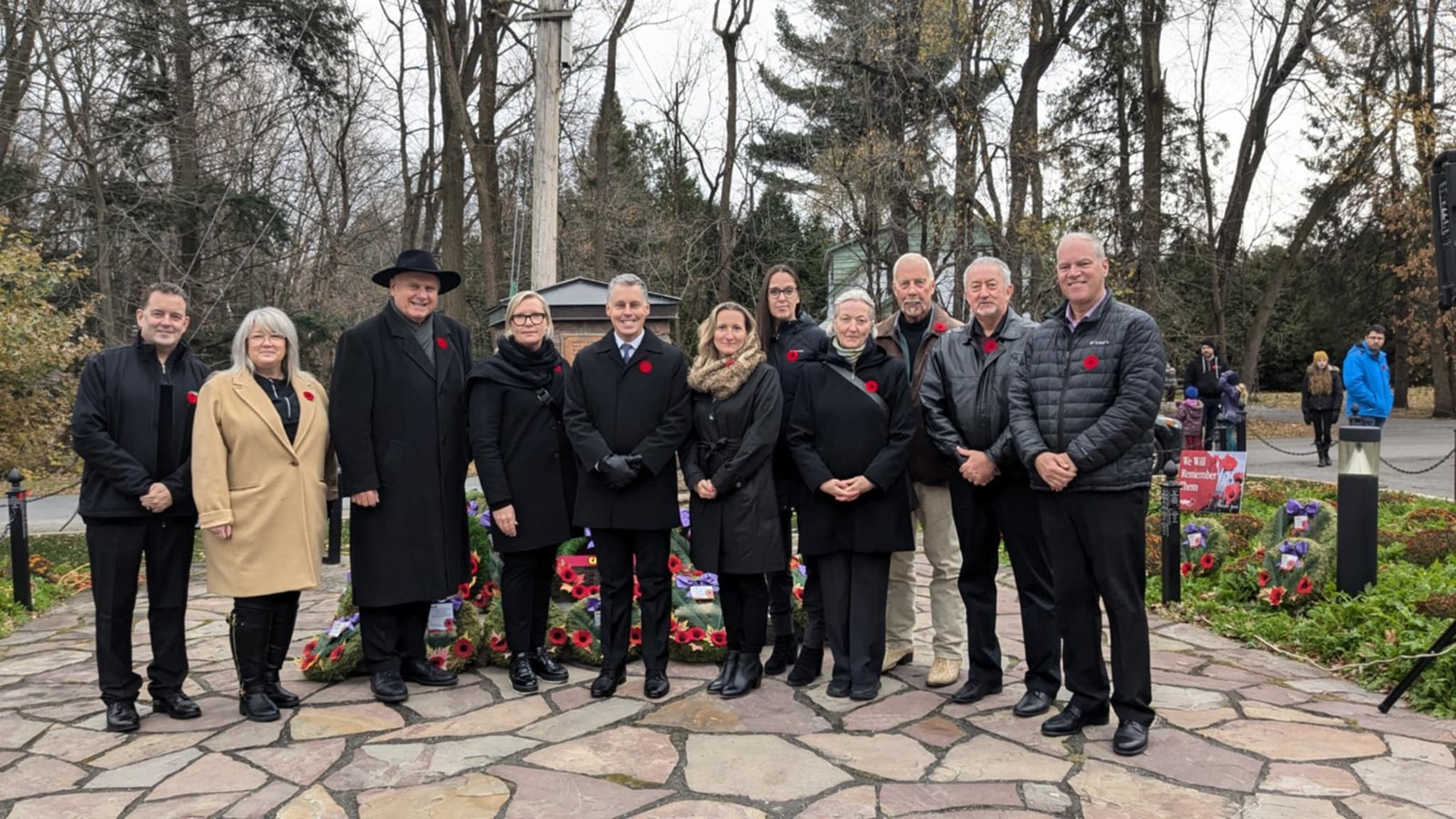 Plusieurs localités de Vaudreuil-Soulanges étaient représentées lors de la cérémonie: Saint-Clet, Les Cèdres, Pointe-des-Cascades, Hudson et Saint-Lazare