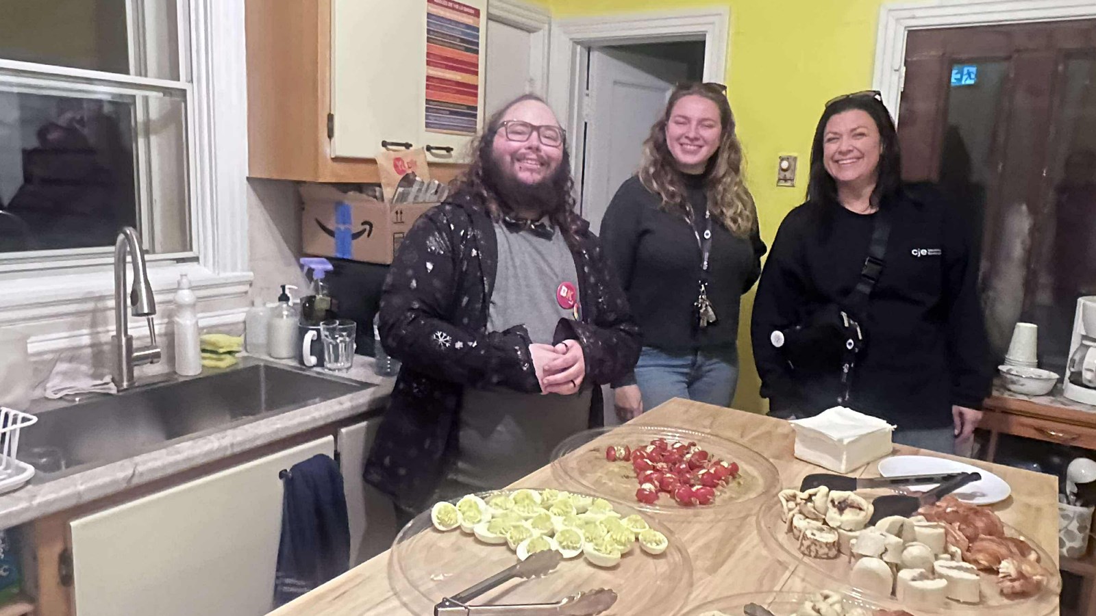 Un super lunch préparé par les jeunes