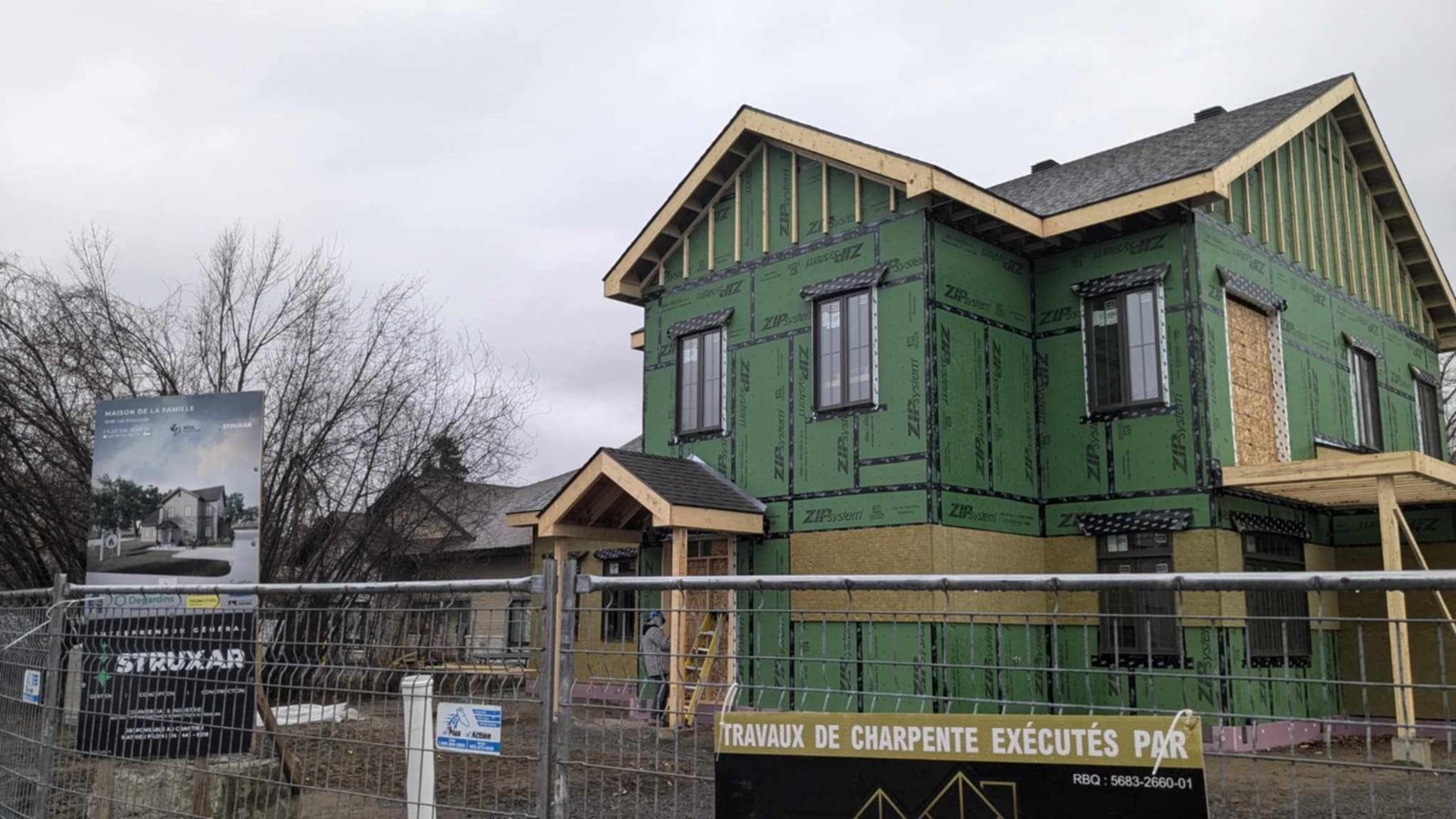 The new Maison de la Famille takes shape  
