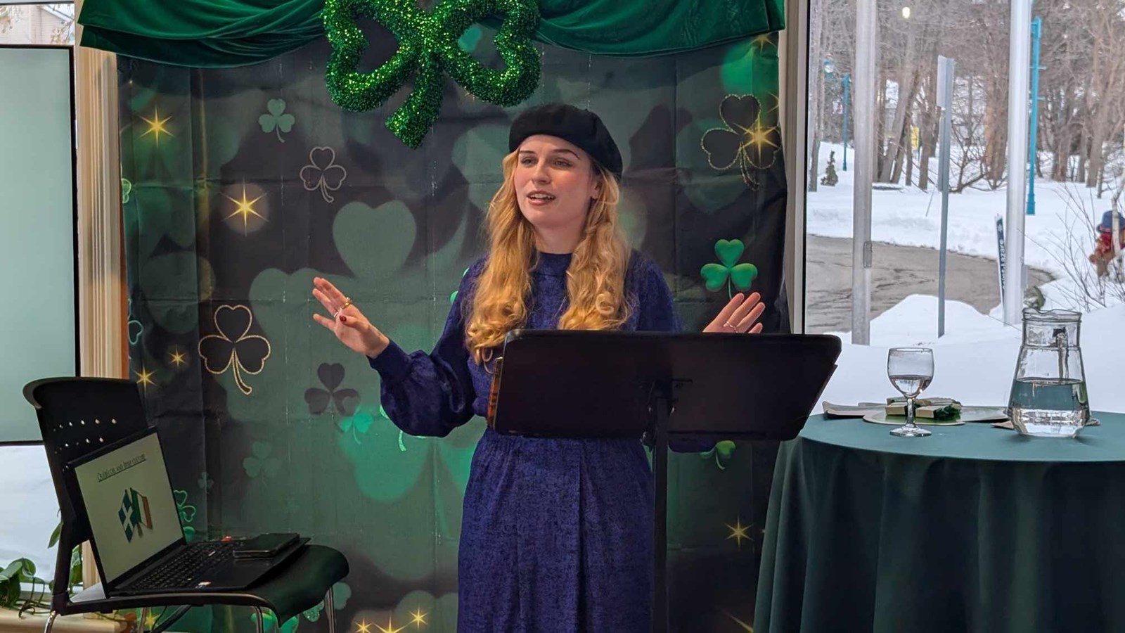 Ambassadrice de la société irlandaise de Soulanges, Samara O'Gorman