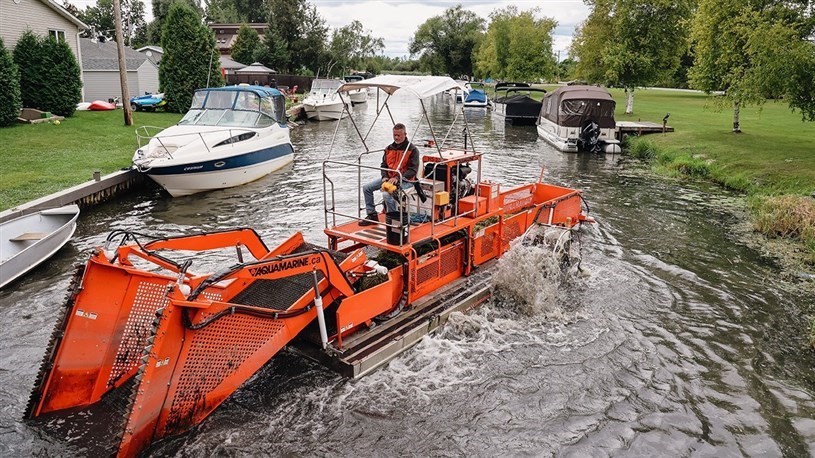 Saint-Zotique fait l'acquisition d'un bateau à faucarder 
