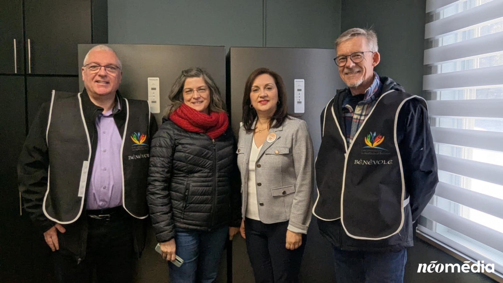 Au point de départ de Saint-Polycarpe, la mairesse de Saint-Lazare, Geneviève Lachance, le directeur général de Saint-Polycarpe, Eric Lachapelle et le conseiller municipal des Cèdres Loïc Dewavrin avaient accepté de remplir ce rôle. Ils prennent la pose avec la directrice générale du CCAVS, Josée Champagne