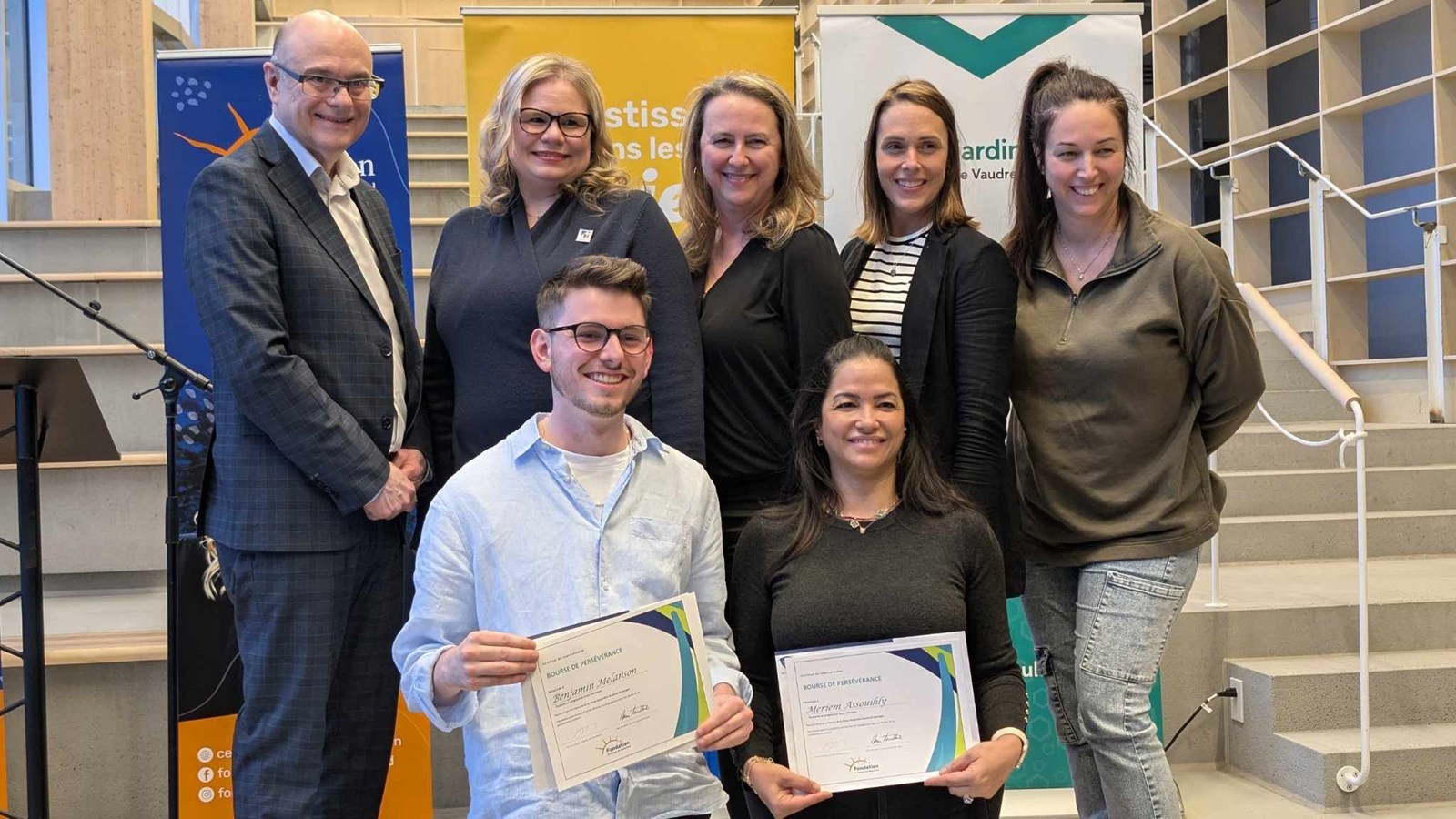 Le Cégep de Valleyfield récompense les étudiants du Centre d'études de Vaudreuil-Dorion