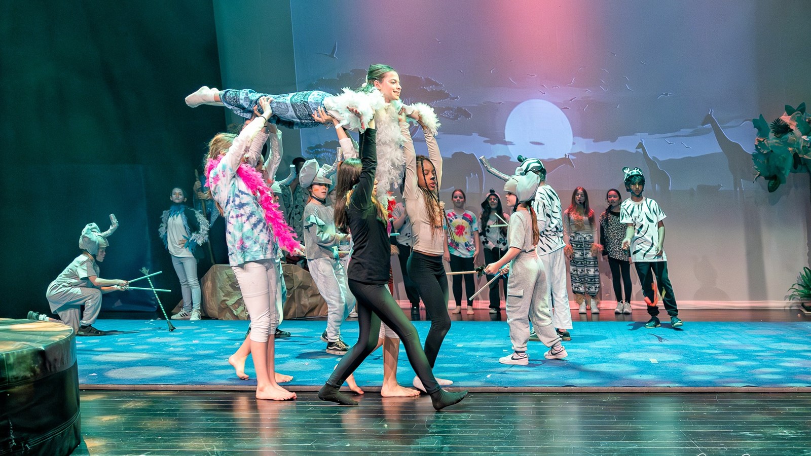 Festi-Cirque: Retour en images sur le spectacle de l'école Harwood