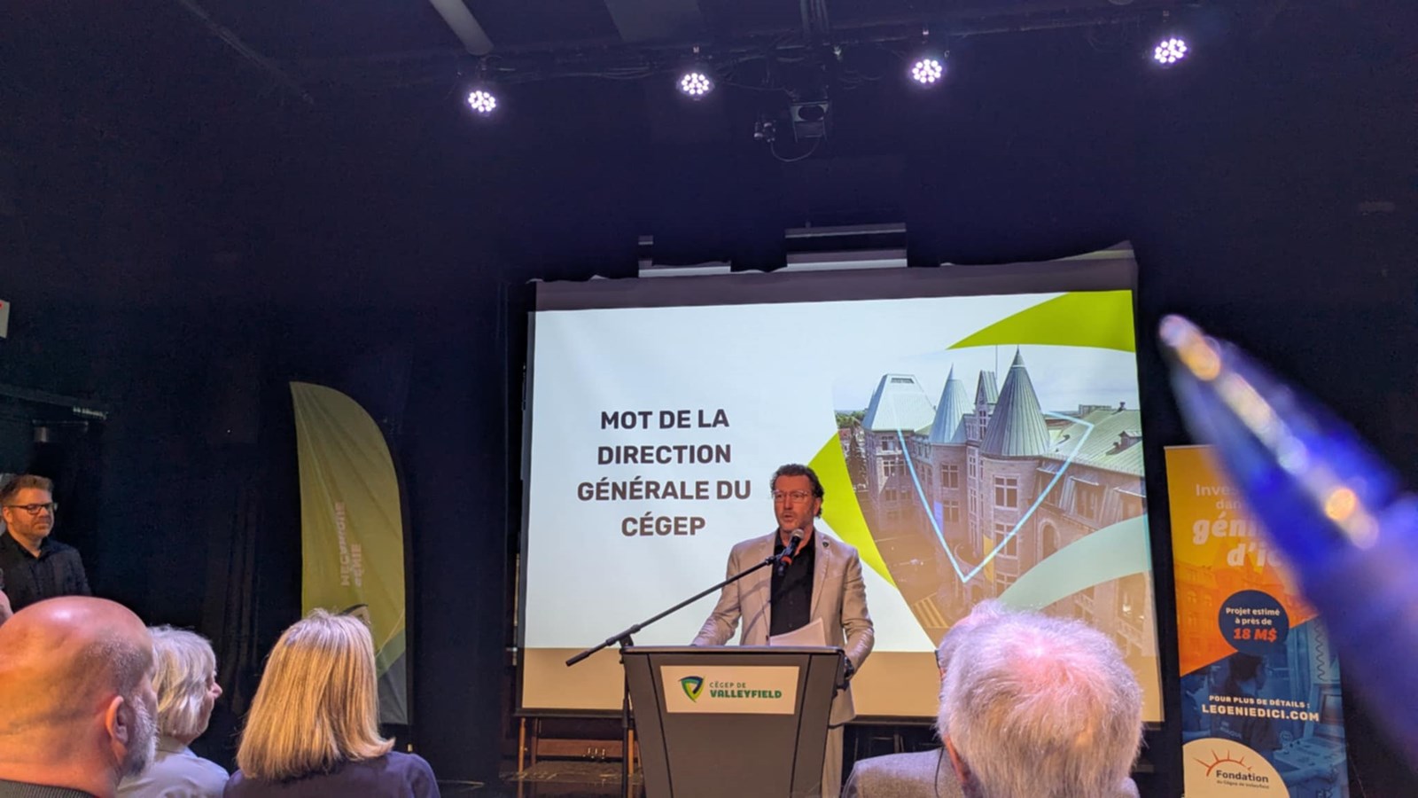 Le Cégep de Valleyfield remet un DEC honorifique à Germain Daoust