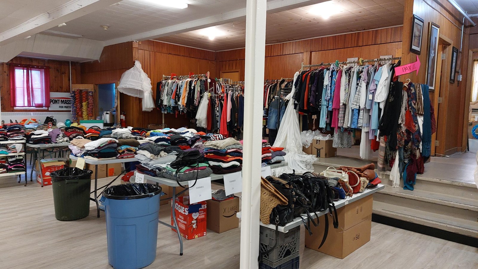 Retour du bazar de la paroisse Saint-François-sur-le-Lac