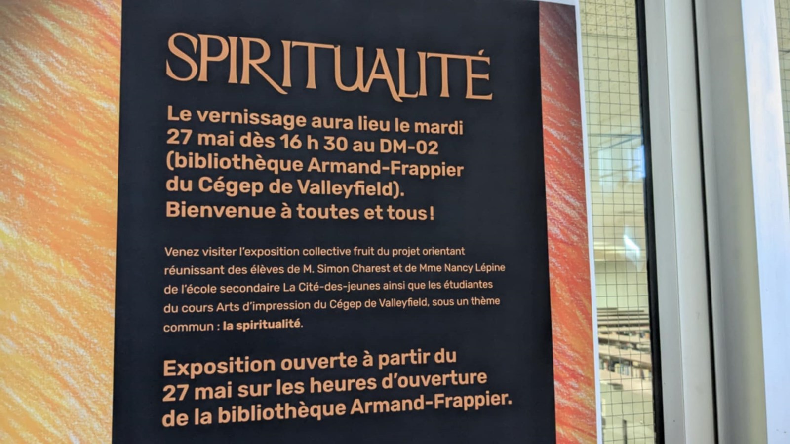 Les élèves de la Cité-des-Jeunes exposent au Cégep de Valleyfield
