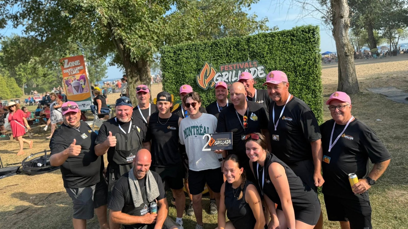 Grands gagnants – Catégorie Amateur - Équipe Les Chauves