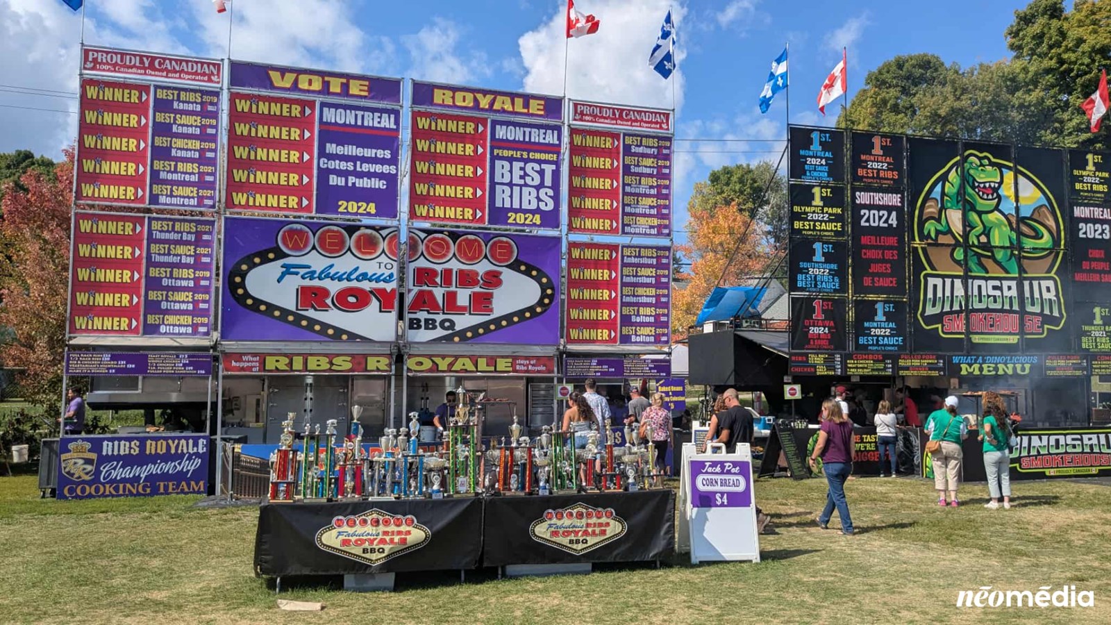 Un premier RibFest à Saint-Lazare pour soutenir deux causes