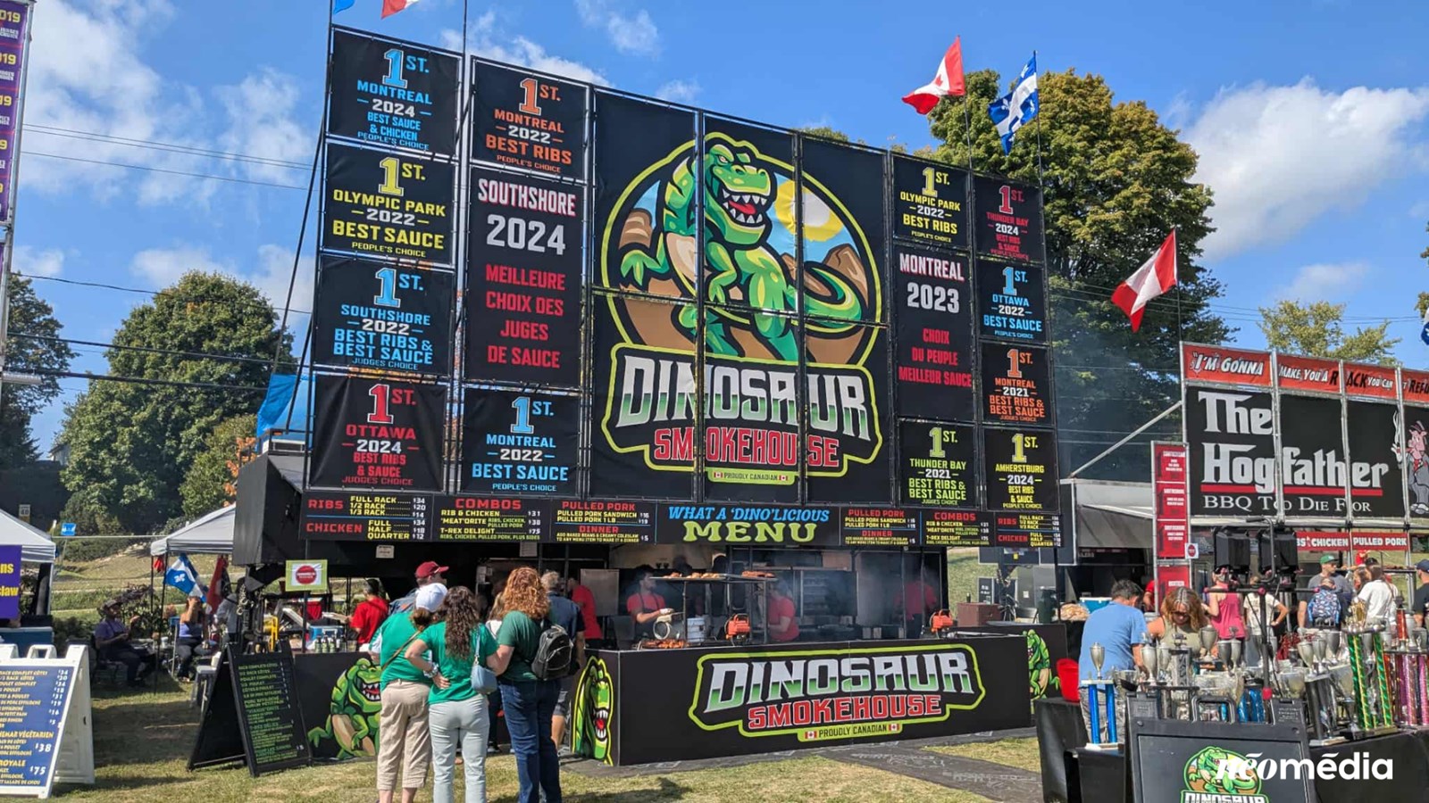 Un premier RibFest à Saint-Lazare pour soutenir deux causes