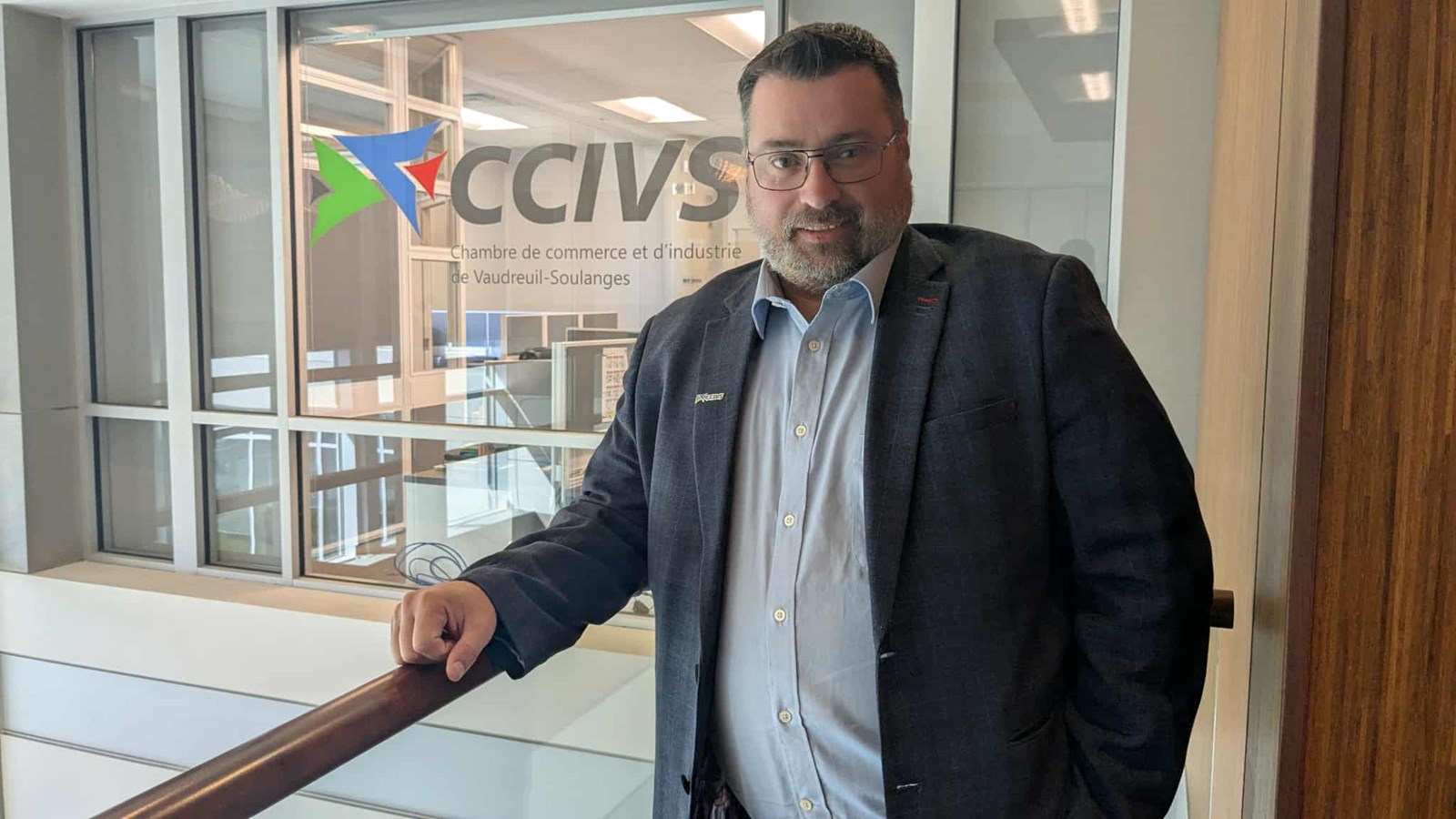 Le nouveau directeur général de la CCIVS a de belles ambitions pour l'organisme