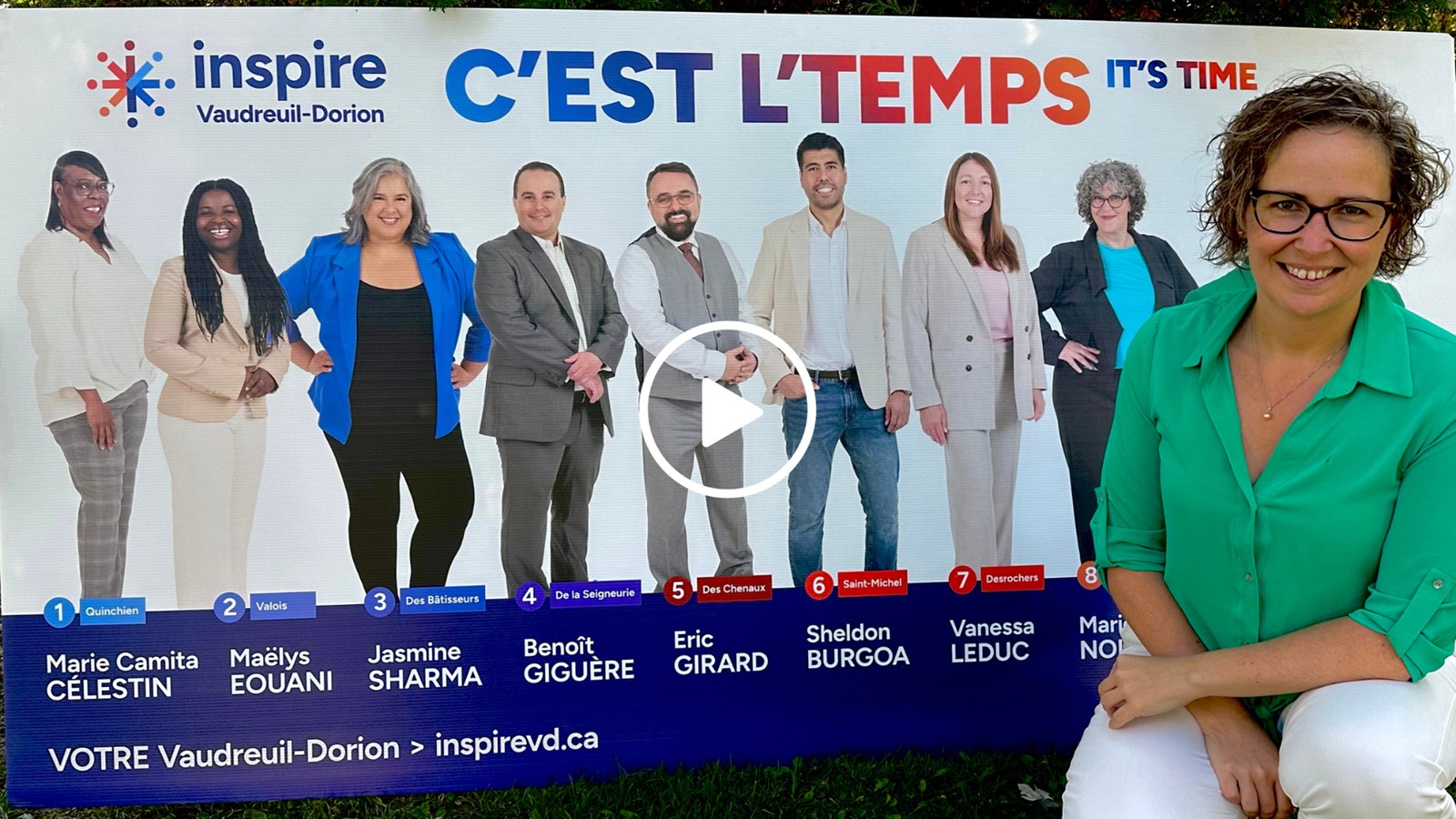 Inspire Vaudreuil-Dorion lance sa campagne avec le slogan « C’EST L’TEMPS »