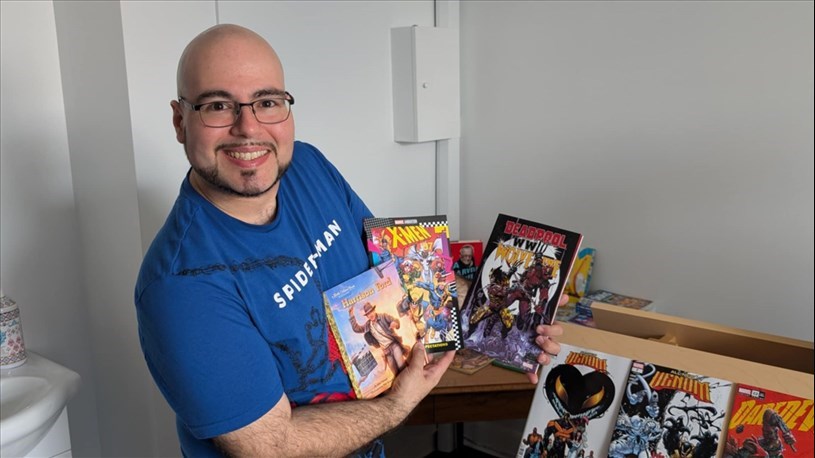 Georgios Sousa et ses 30 000 comics