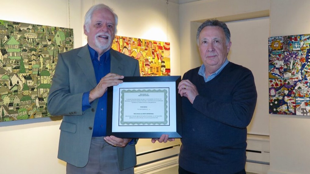 Michel Bélisle récipiendaire du Prix annuel du Mérite patrimonial