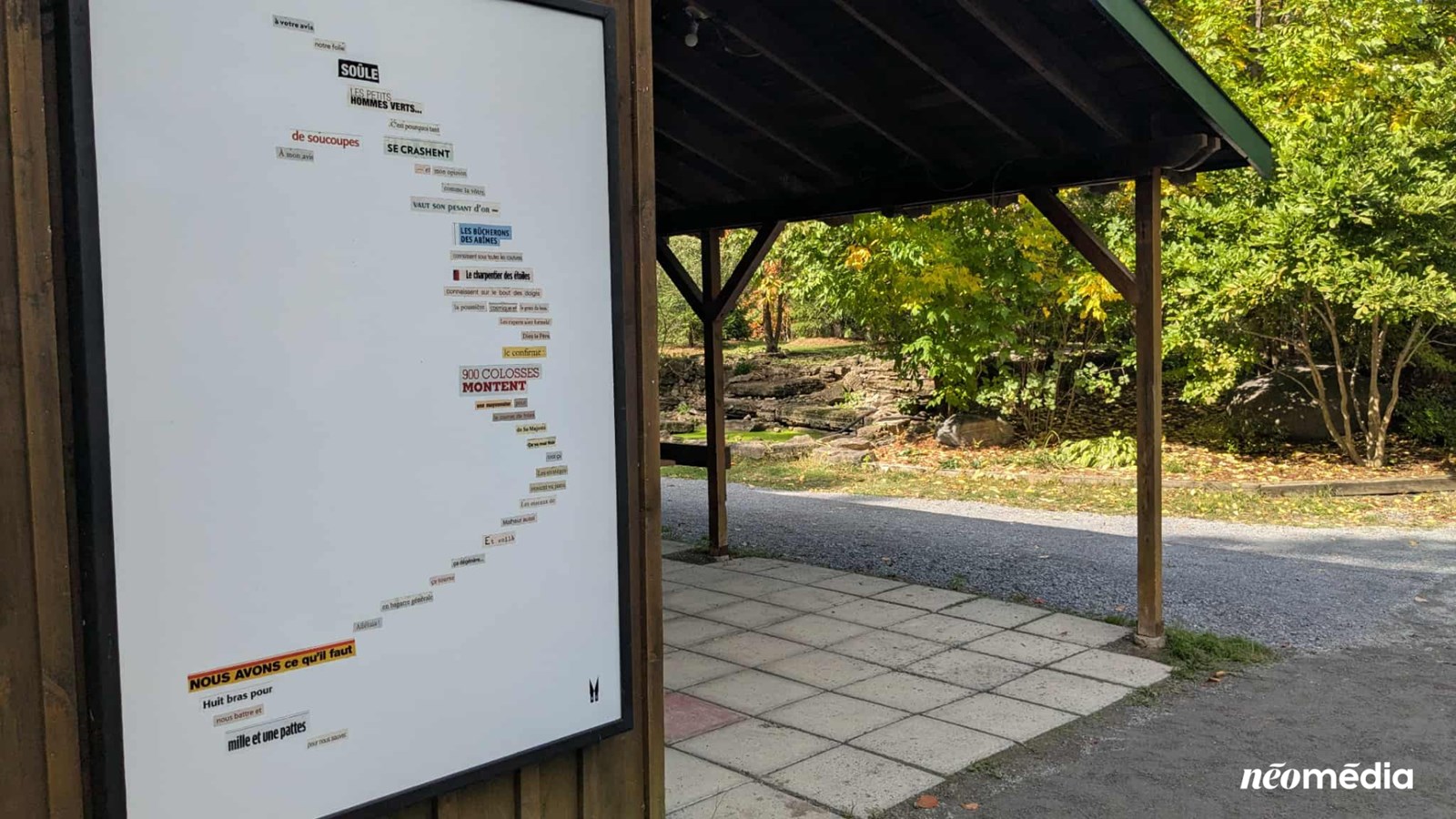 Vaudreuil-Dorion dévoile une exposition artistique au parc-nature Harwood