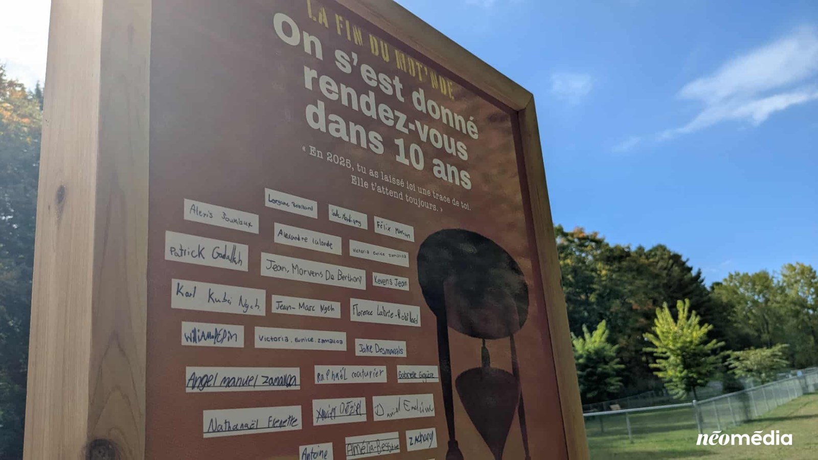 Vaudreuil-Dorion dévoile une exposition artistique au parc-nature Harwood
