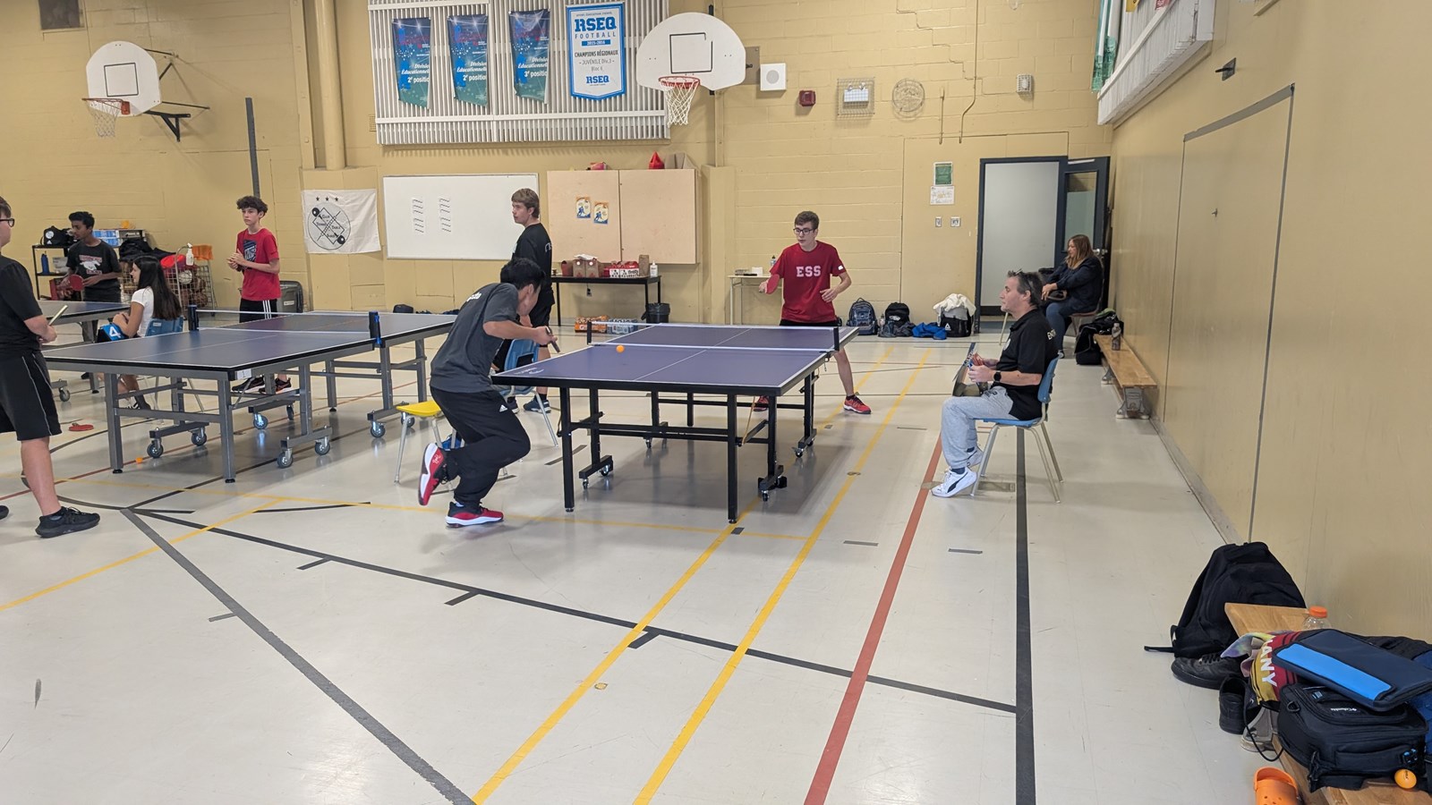 Première édition du tournoi interscolaire de tennis de table à Saint-Polycarpe