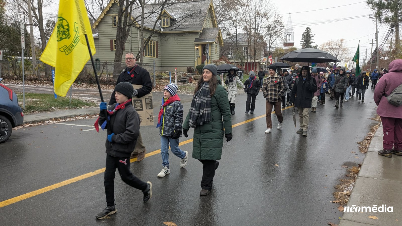 Retour en images sur la cérémonie du Jour du Souvenir à Hudson