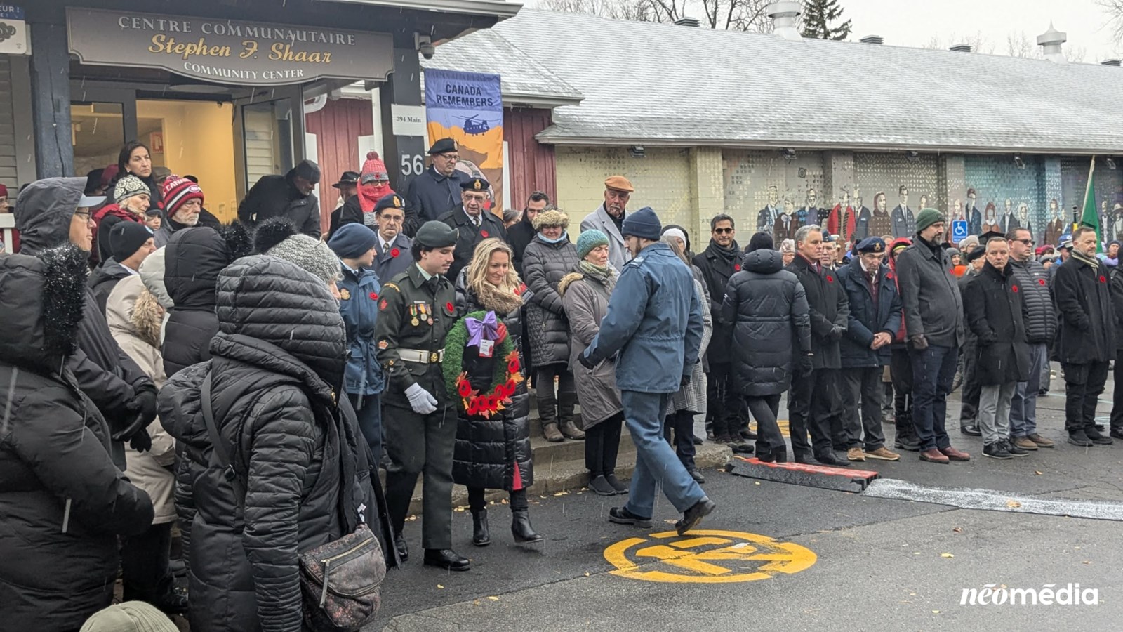 Retour en images sur la cérémonie du Jour du Souvenir à Hudson