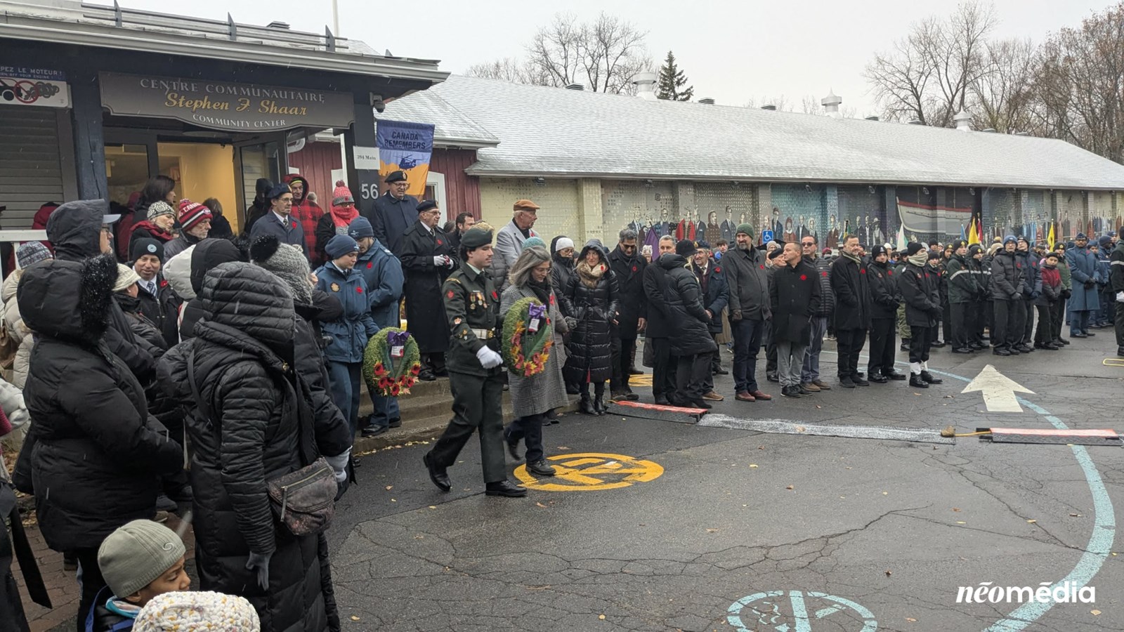 Retour en images sur la cérémonie du Jour du Souvenir à Hudson
