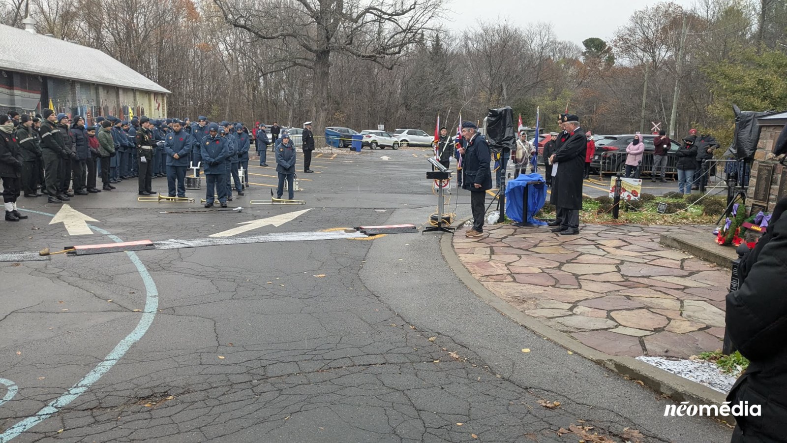 Retour en images sur la cérémonie du Jour du Souvenir à Hudson