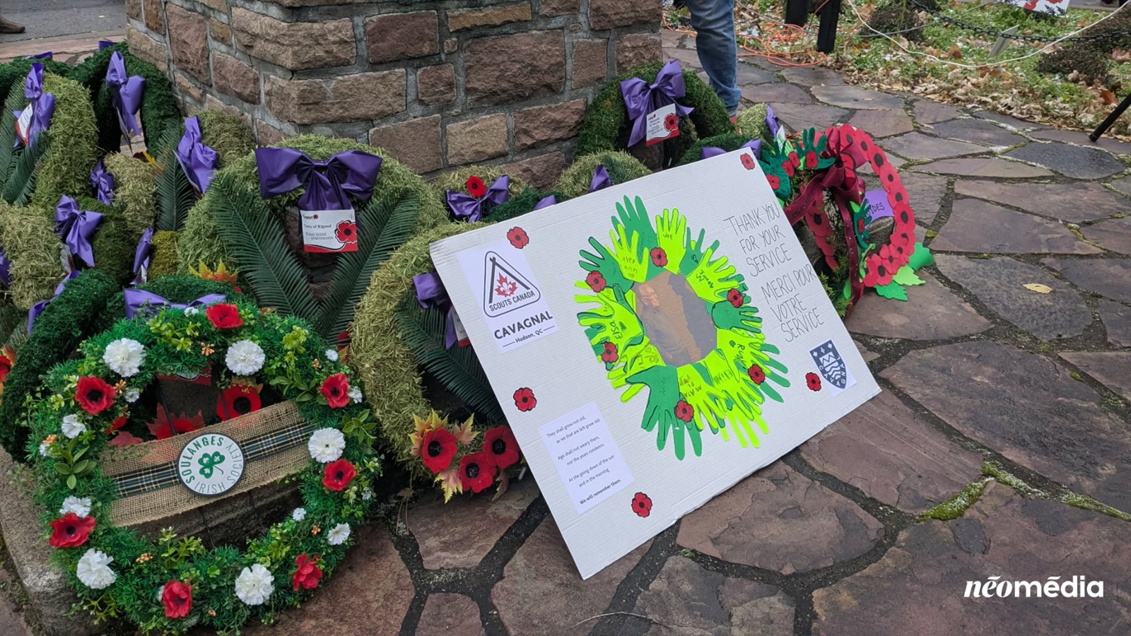 Retour en images sur la cérémonie du Jour du Souvenir à Hudson