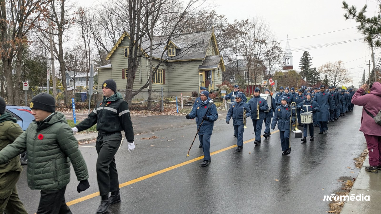 Retour en images sur la cérémonie du Jour du Souvenir à Hudson