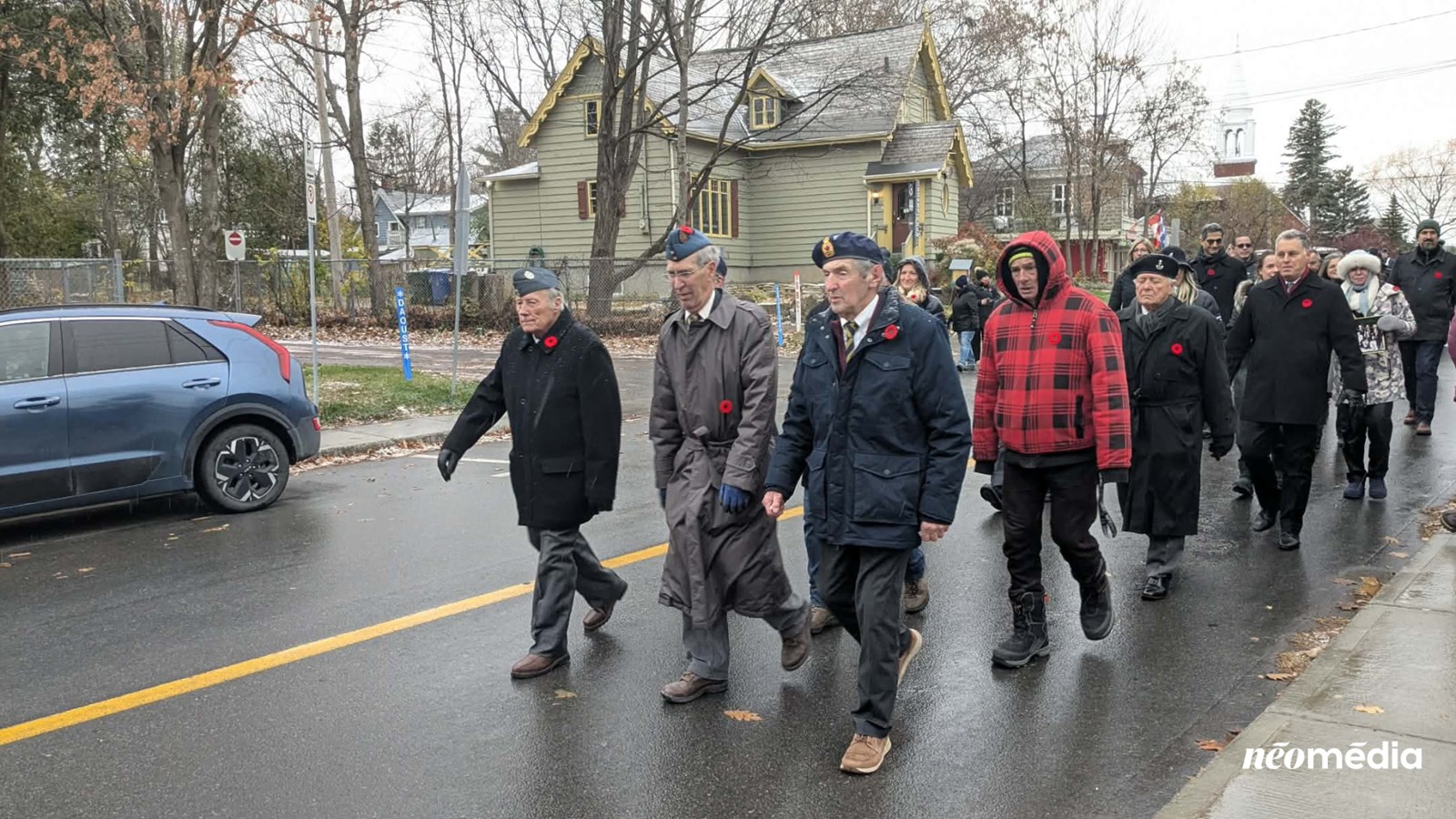 Retour en images sur la cérémonie du Jour du Souvenir à Hudson