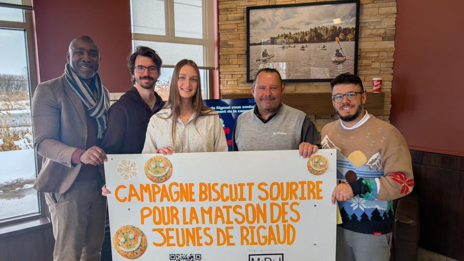 Les Tim Hortons de Rigaud et Saint-Lazare unis pour soutenir la jeunesse de Rigaud