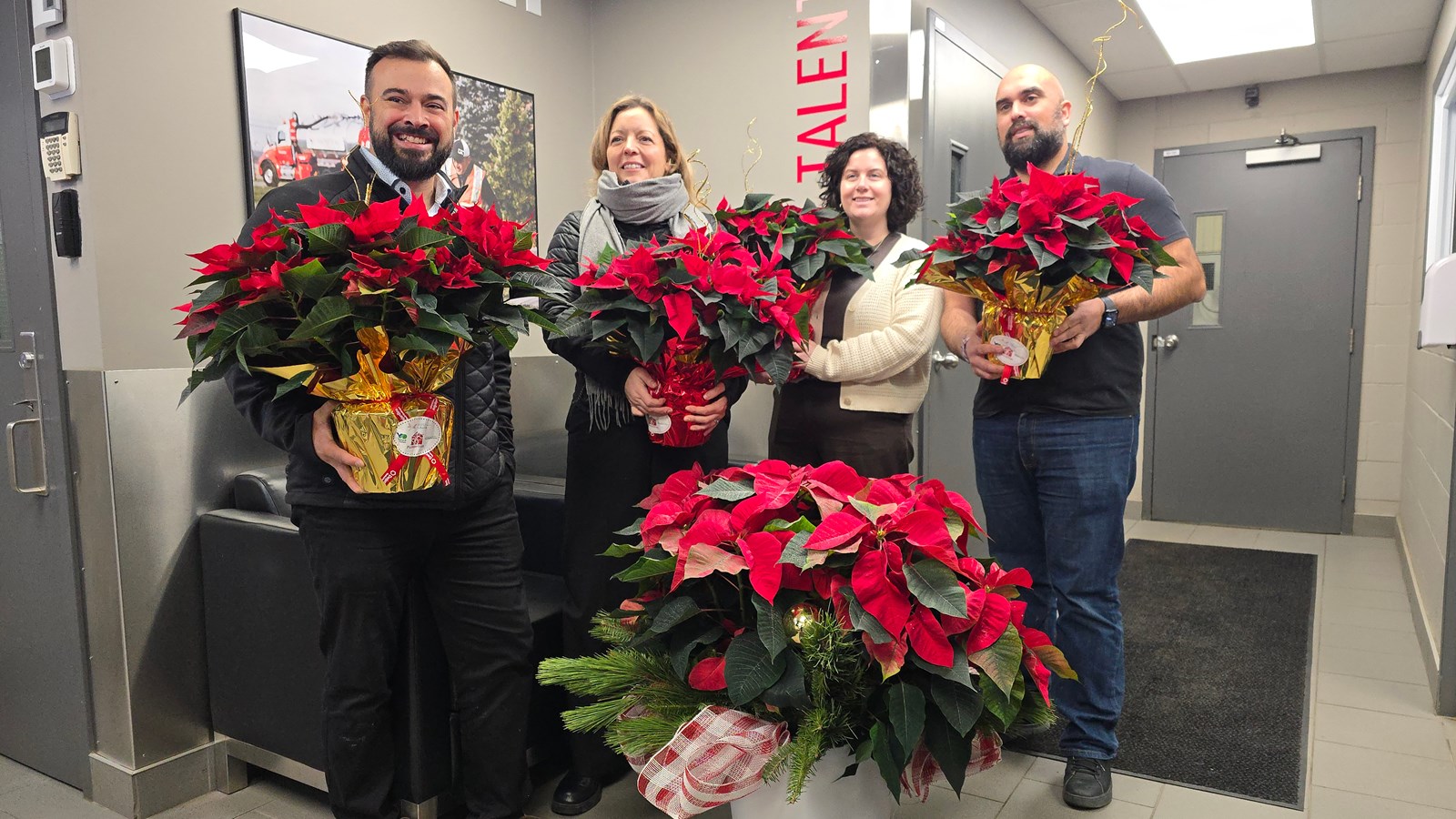 Maison de soins palliatifs Libella: résultat de la Campagne de poinsettias 2025