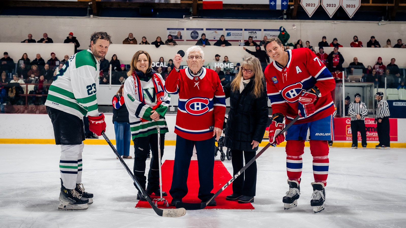 Un match bénéfice des anciens Canadiens porteur de sens