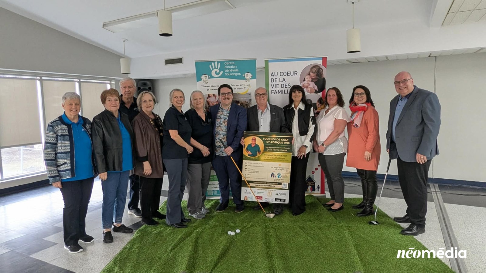Un tournoi de golf pour soutenir les familles et aînés de Saint-Zotique