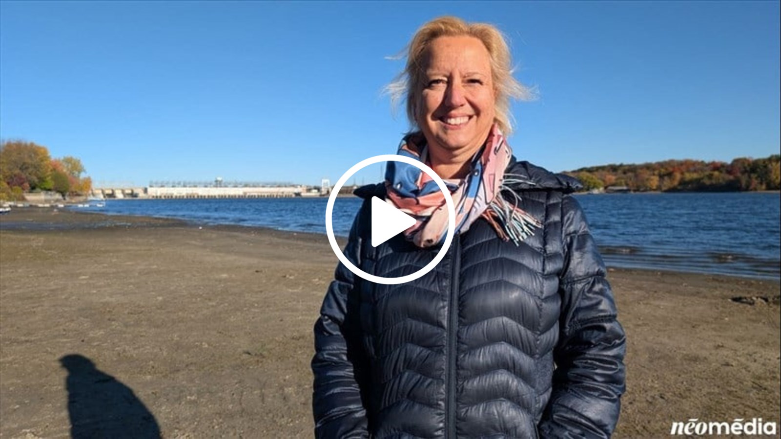 EN VIDÉO | Préoccupée par les inondations, mais inquiète pour l'érosion