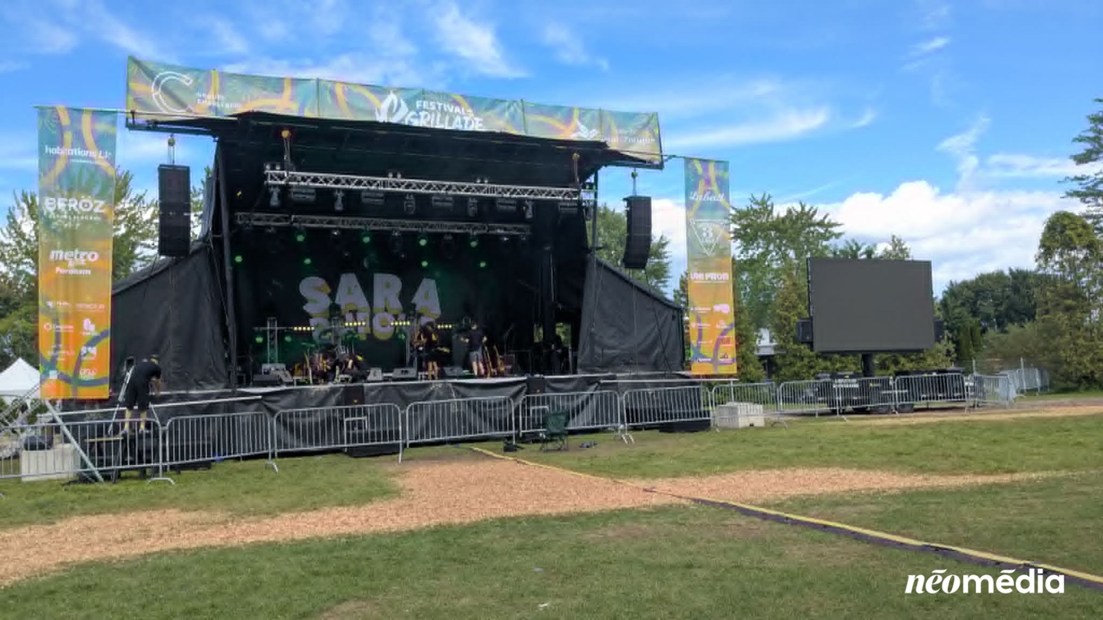 Des effluves de grillade dans l'air ce samedi à Saint-Zotique
