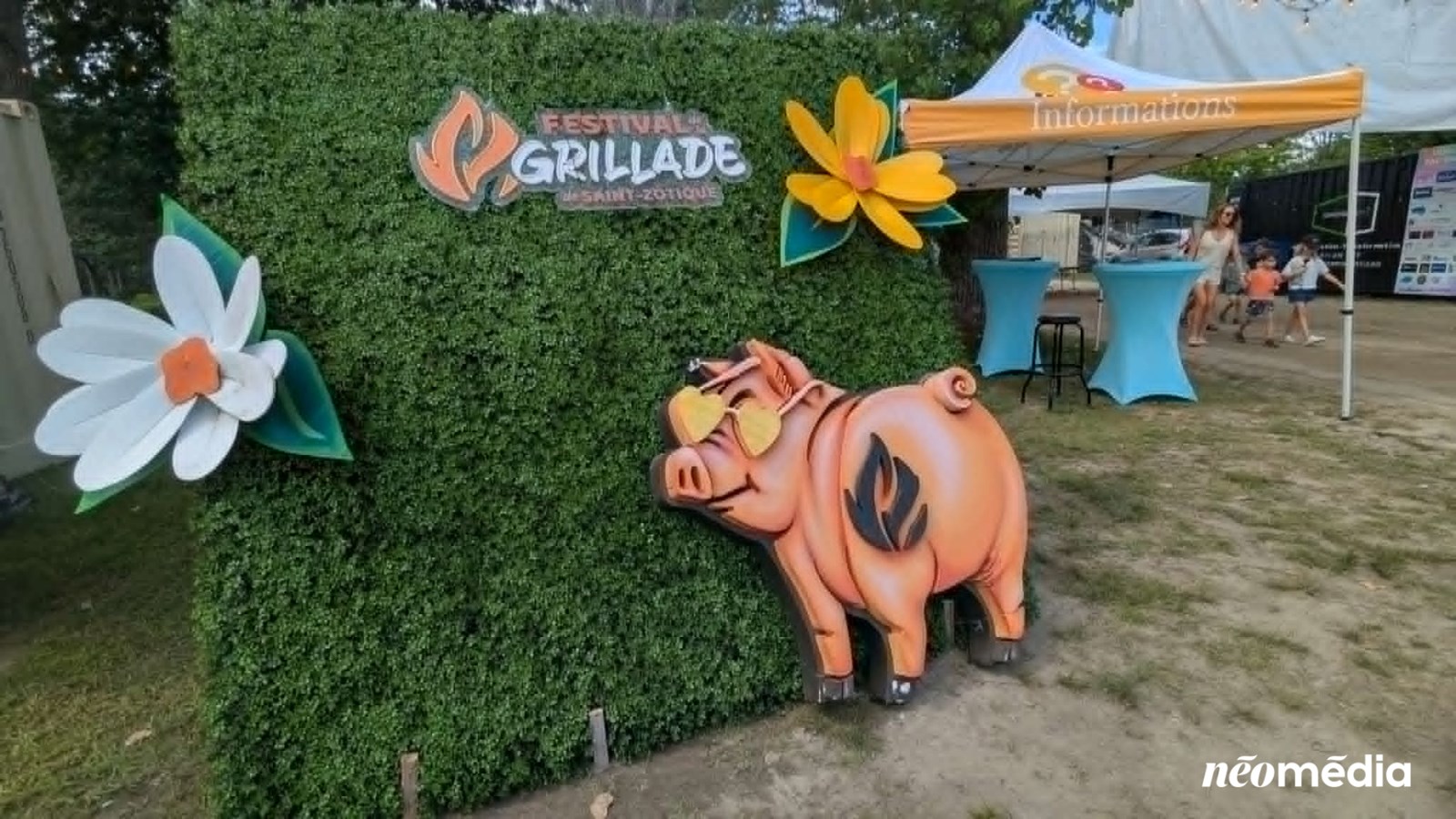 Des effluves de grillade dans l'air ce samedi à Saint-Zotique