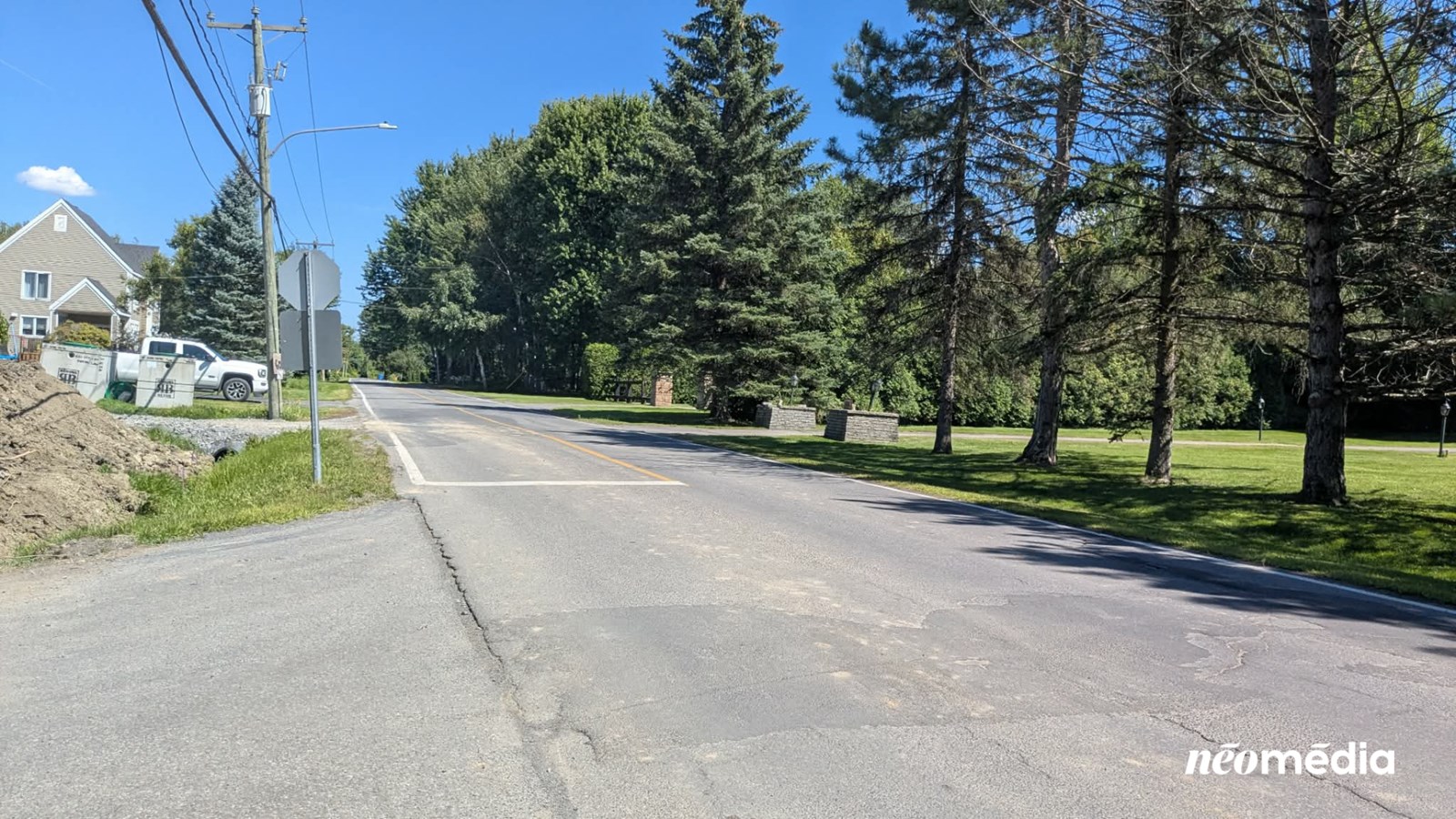 Entrave sur le chemin du Fleuve à Coteau-du-Lac du 24 au 26 août
