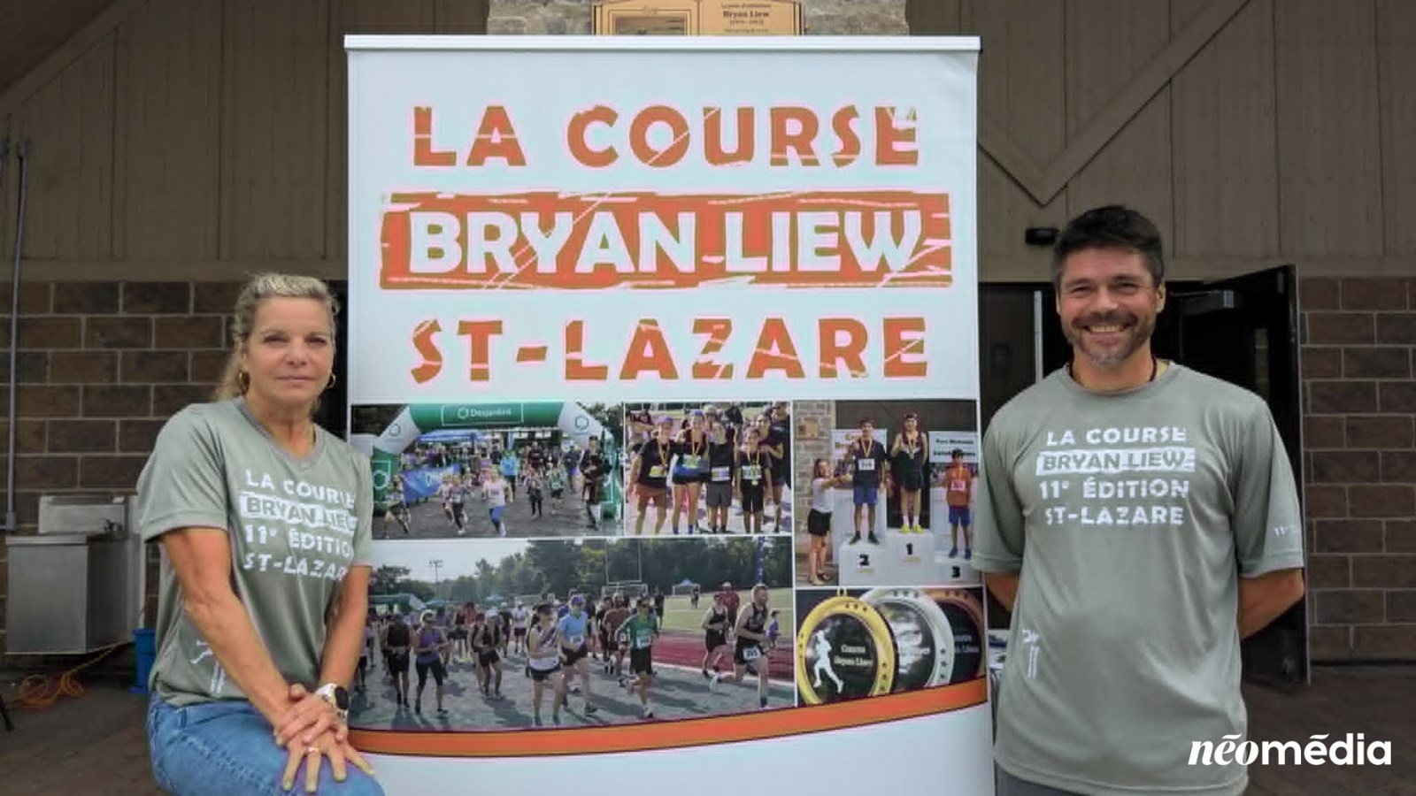 Plus de 200 athlètes ont pris le départ de la course Brian Liew